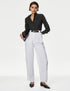 Cotton Rich Fitted Collared Shirt